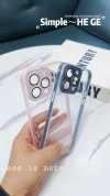 The crystal lens is fully covered with an acrylic phone case Application Scenario
